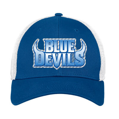 Adult Blue Devils Stretch Mesh Cap Thumbnail