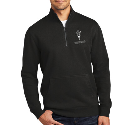 Adult Blue Devils 1/4 Zip Fleece Thumbnail