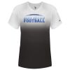 Women's V-Neck Ombre T-Shirt Thumbnail