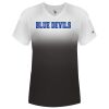 Women's V-Neck Ombre T-Shirt Thumbnail